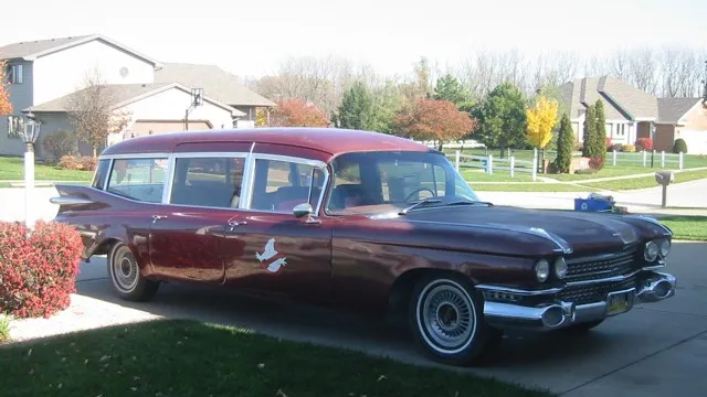 Chad Paulson's 1959 Cadillac Miller Meteor Combination that will one day be restored as an Ecto-1.