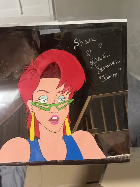 Janine Melnitz Animation Cel